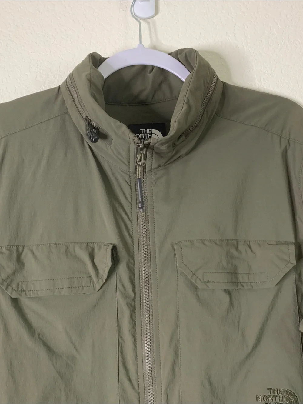 The North Face Mens green Temescal travel full zip jacket M